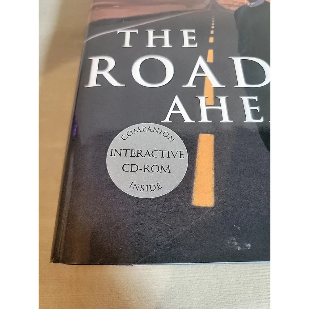 Bill Gates The Road Ahead Hardcover 1st Edition 1st Printing w/ CD-ROM Excellent